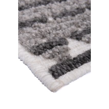 Alfombra oriental NEPAL 80 x 153 cm gris