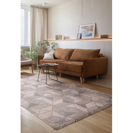 Alfombra para exterior ORIA 160x220 cm gris/beige