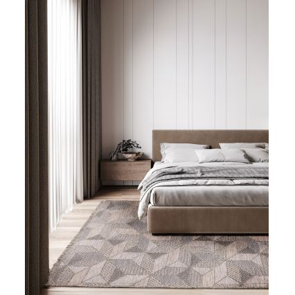 Alfombra para exterior ORIA 160x220 cm gris/beige