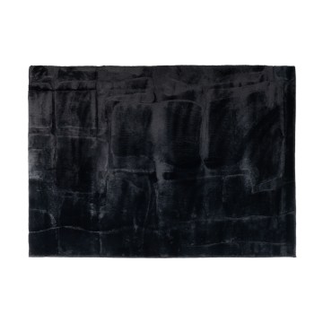 Alfombra RABBIT 3D 120 x 170 cm negra