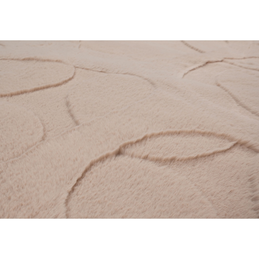 Alfombra RABBIT 3D 120x170 cm beige