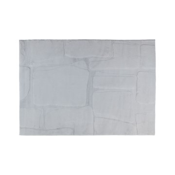 Alfombra RABBIT 3D 120x170 cm, gris claro