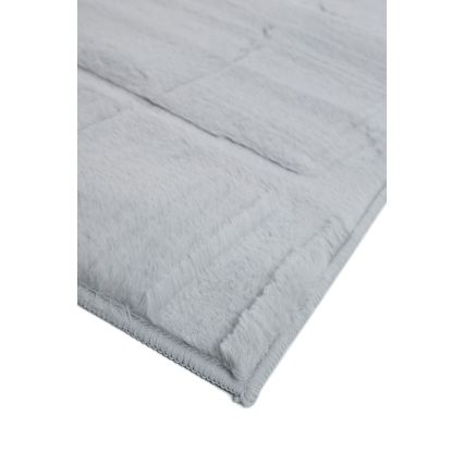 Alfombra RABBIT 3D 120x170 cm, gris claro