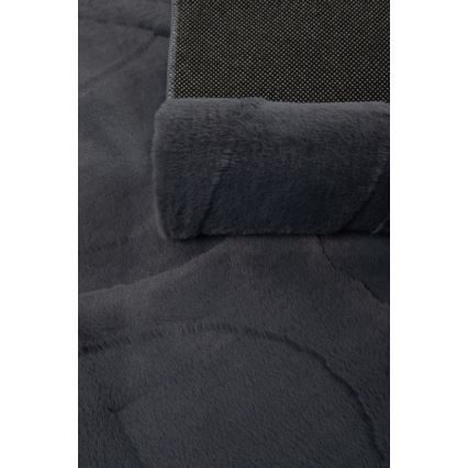 Alfombra RABBIT 3D 160x230 cm antracita