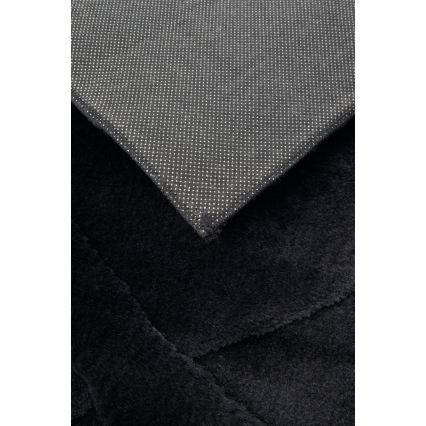 Alfombra RABBIT 3D 160x230 cm negra