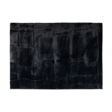 Alfombra RABBIT 3D 160x230 cm negra