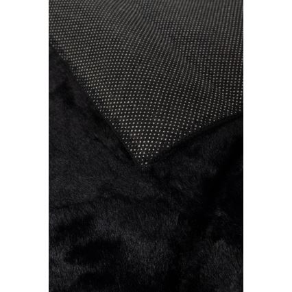 Alfombra RABBIT 3D 80x150 cm negra