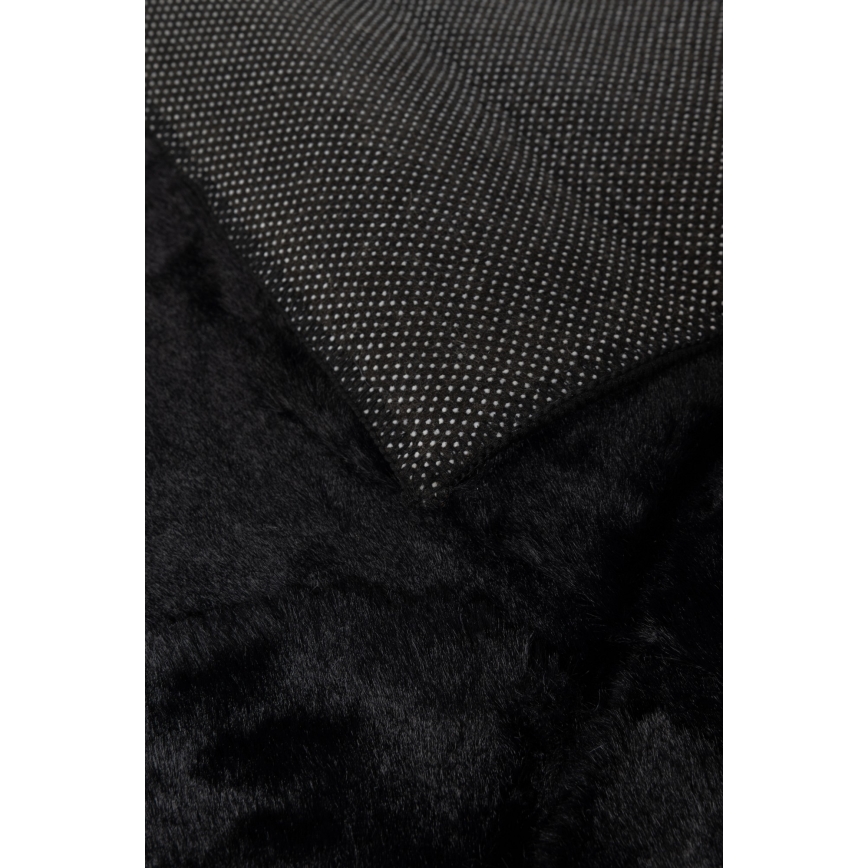 Alfombra RABBIT 3D 80x150 cm negra