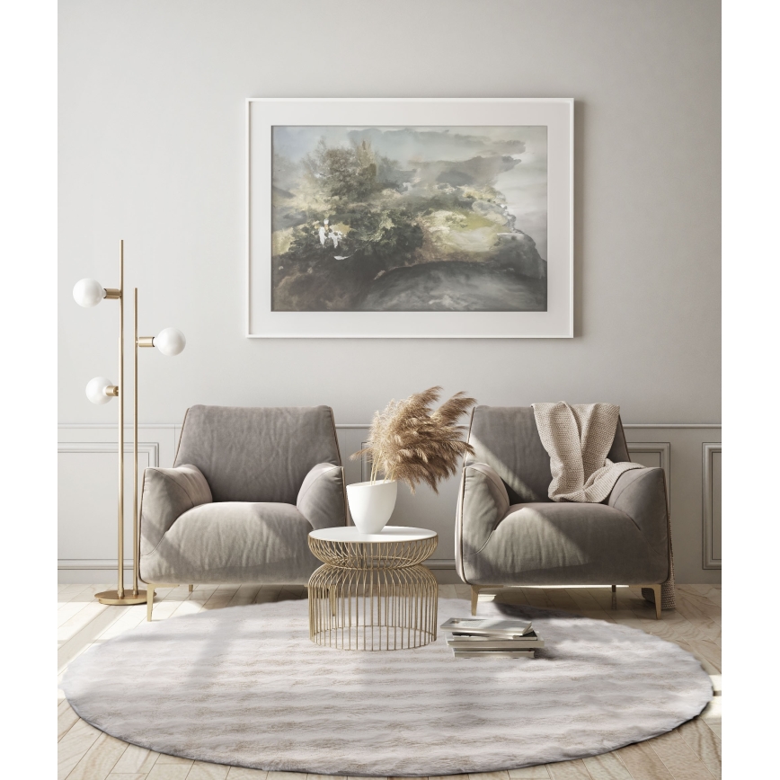 Alfombra RABBIT BUBBLE 160 cm crema