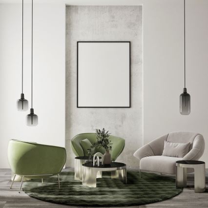 Alfombra RABBIT BUBBLE 160 cm, verde