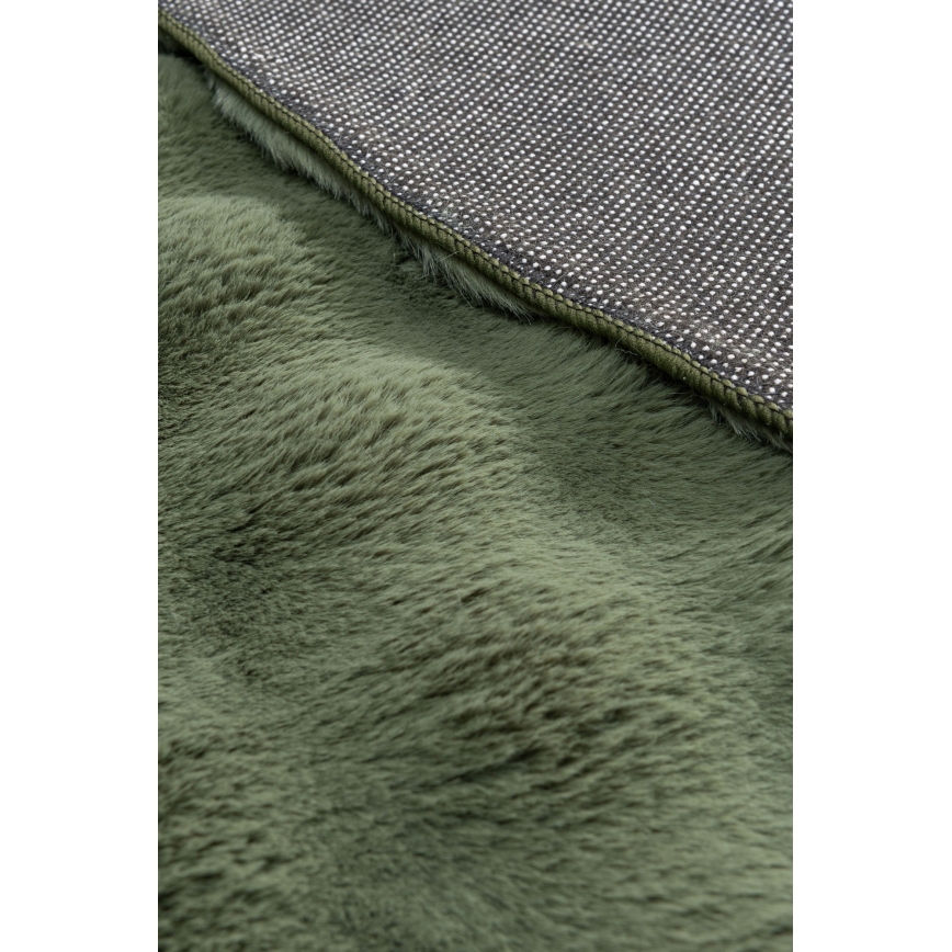 Alfombra RABBIT BUBBLE 160 cm, verde