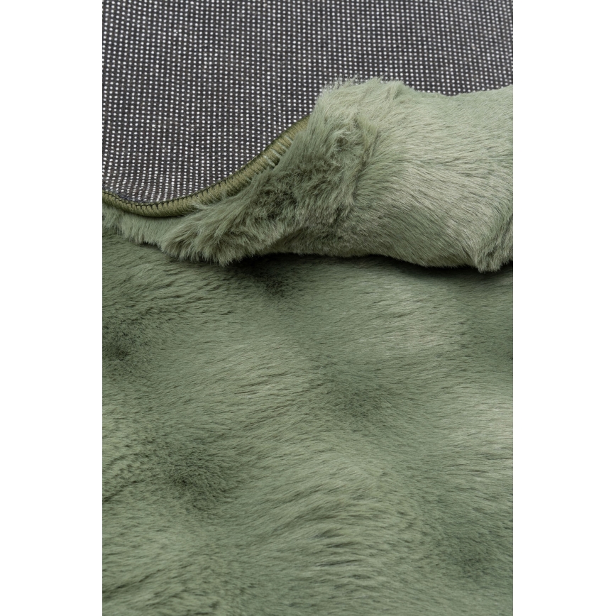Alfombra RABBIT BUBBLE 160 cm, verde