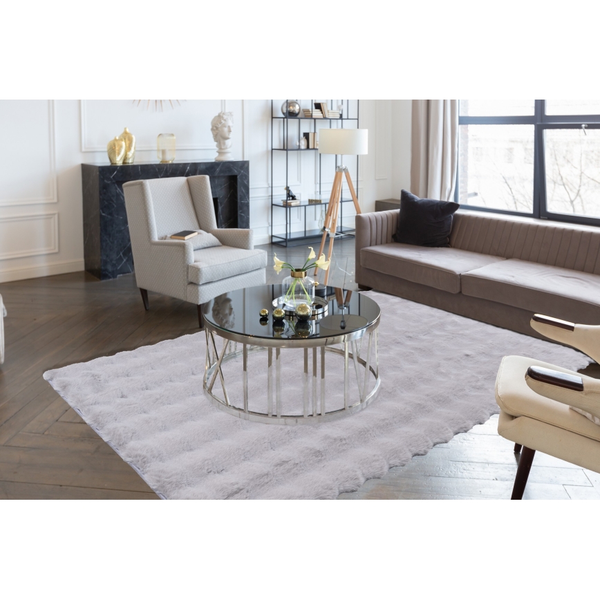 Alfombra RABBIT BUBBLE 160 x 230 cm gris