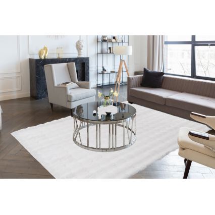 Alfombra RABBIT BUBBLE 80x150 cm crema