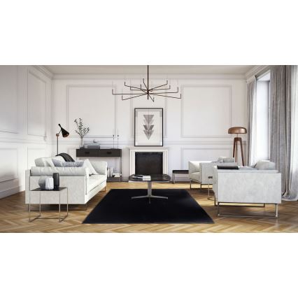 Alfombra RABBIT-FOX 120x160 cm negra