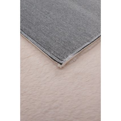 Alfombra RABBIT-ROSA NEW 80x150 cm 2000g/m2 crema