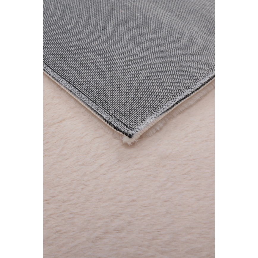 Alfombra RABBIT-ROSA NEW 80x150 cm 2000g/m2 crema