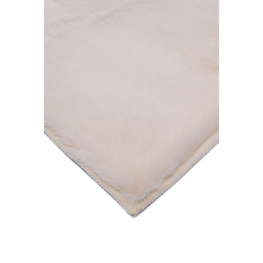 Alfombra RABBIT-ROSA NEW 80x150 cm 2000g/m2 crema
