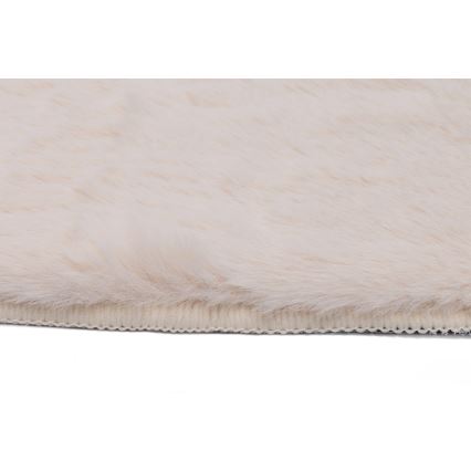 Alfombra RABBIT-ROSA NEW 80x150 cm 2000g/m2 crema