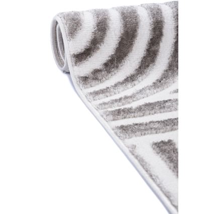 Alfombra SALAMANCA 120x170 cm gris/blanca