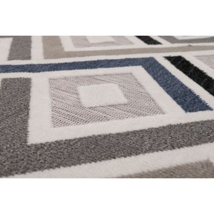 Alfombra SHIFT 160x220 cm gris/azul