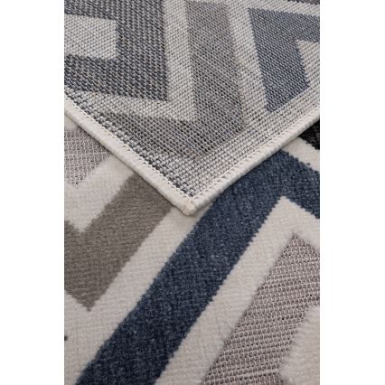 Alfombra SHIFT 160x220 cm gris/azul