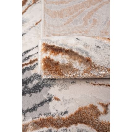 Alfombra STONE 120x160 cm beige/gris
