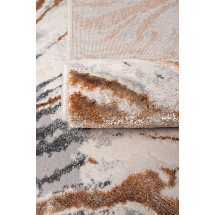Alfombra STONE 120x160 cm beige/gris