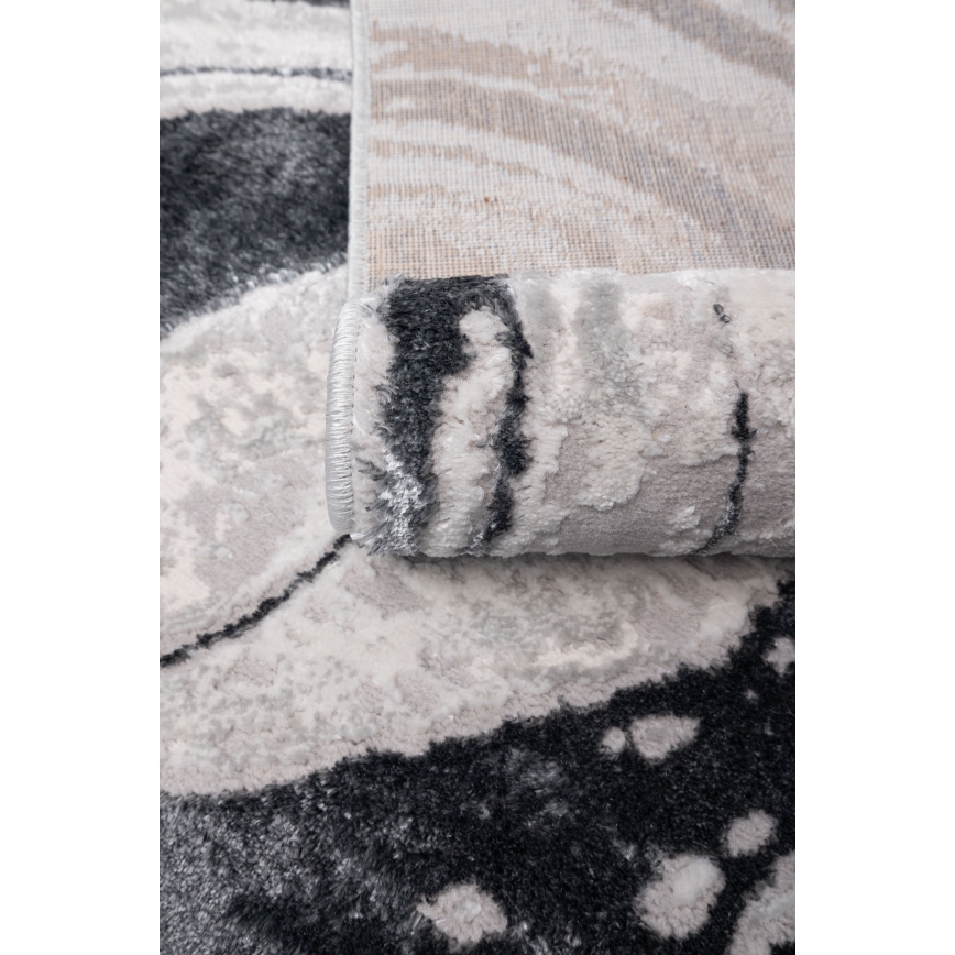 Alfombra STONE 120x160 cm gris/antracita