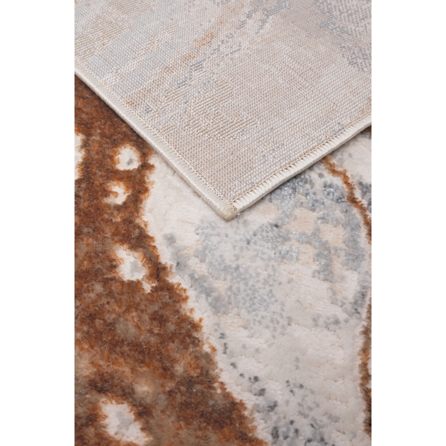 Alfombra STONE 80x140 cm beige/gris