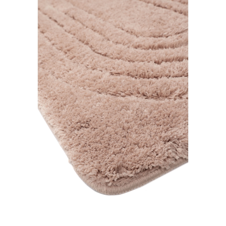 Alfombrilla de baño CARMEN 50 x 80 cm beige