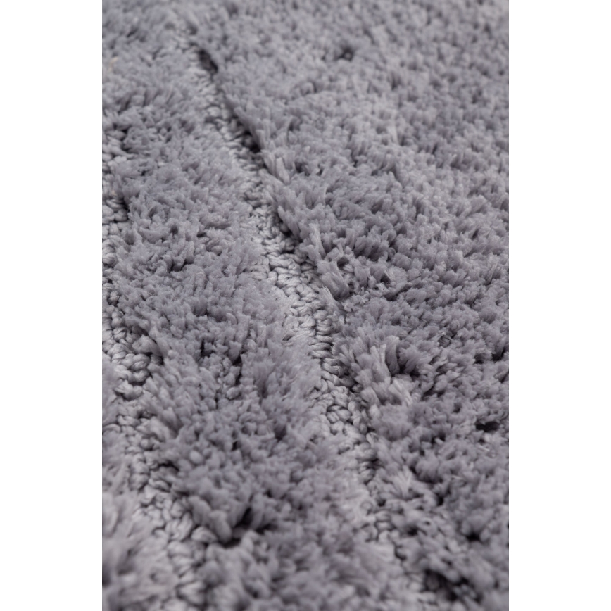 Alfombrilla de baño CARMEN 50x80 cm gris