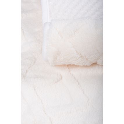 Alfombrilla de baño NEW STYLE 3D 60x90 cm crema