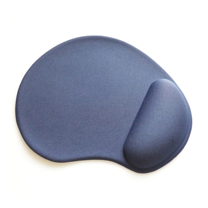 Alfombrilla de gel para ratón azul