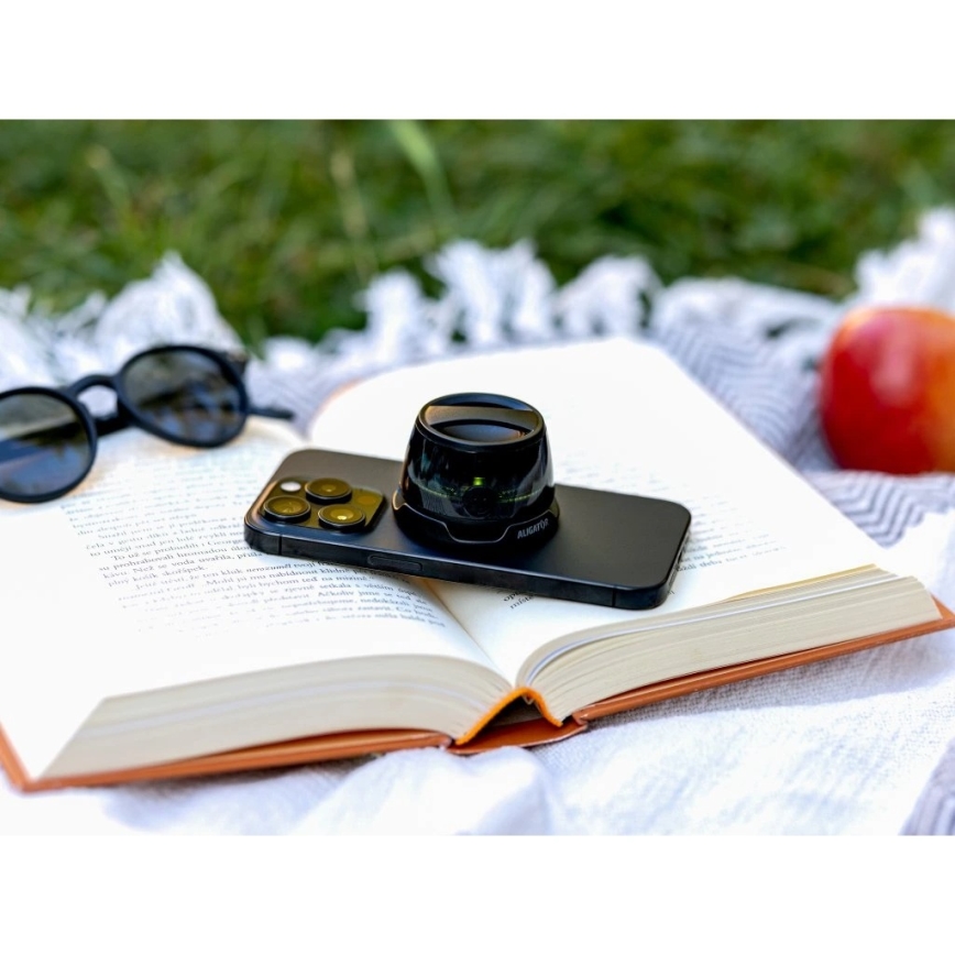 Aligator ABSMB01 - Altavoz magnético para MagSafe Mini Beat 400 mAh negro