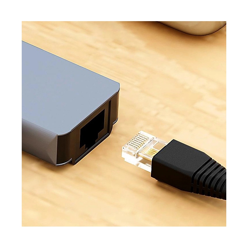 Aligator AHUB001 - Concentrador USB-C 8 en 1
