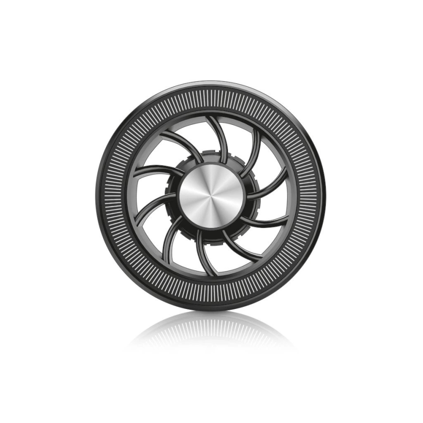 Aligator AMS06BK - Soporte magnético para teléfono de automóvil compatible con MagSafe, negro
