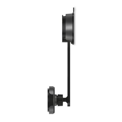 Aligator AMS07BK - Soporte de coche para teléfono con brazo flexible MagSafe, negro