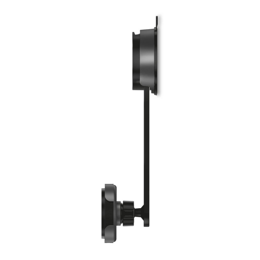 Aligator AMS07BK - Soporte de coche para teléfono con brazo flexible MagSafe, negro
