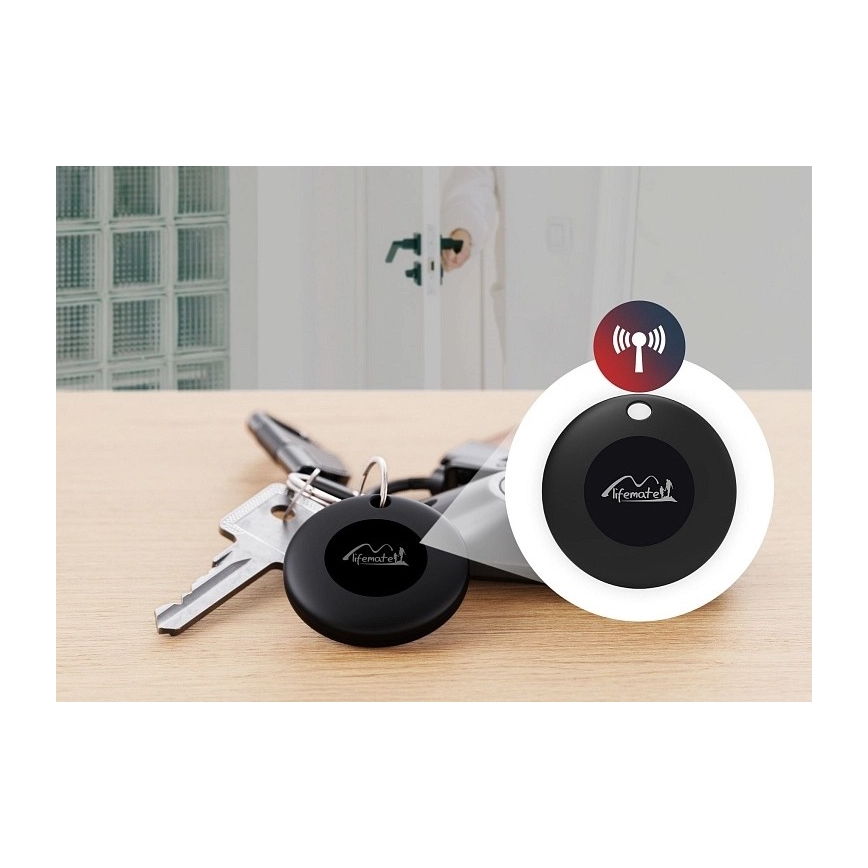 Aligator APD001 - Localizador Life Tag 1xCR2032 IP65 negro