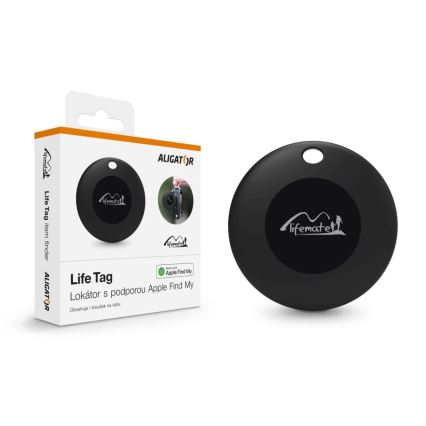 Aligator APD001 - Localizador Life Tag 1xCR2032 IP65 negro