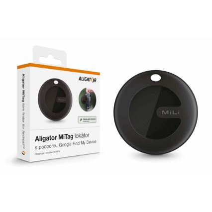 Aligator APD003 - Localizador MiTag 1xCR2032 IP67 negro