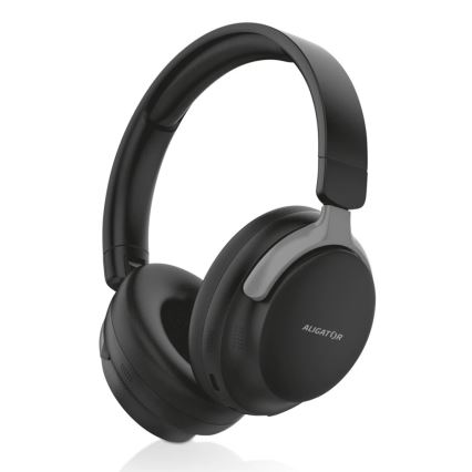 Aligator AUC001 - Combo de audio 3 en 1: auriculares de diadema 150 mAh, auriculares inalámbricos 200 mAh + 2x 30 mAh y altavoz 1200 mAh