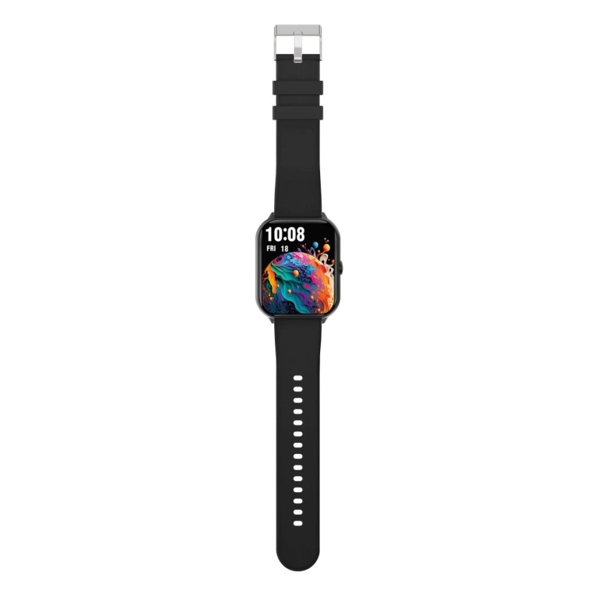 Aligator AW10BK - Reloj inteligente Watch GO 220 mAh IP67 negro