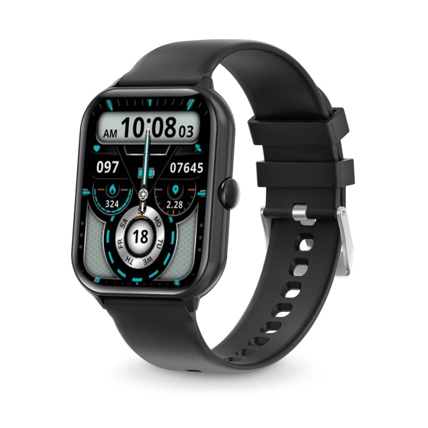 Aligator AW10BK - Reloj inteligente Watch GO 220 mAh IP67 negro