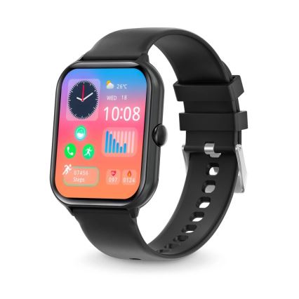 Aligator AW10BK - Reloj inteligente Watch GO 220 mAh IP67 negro