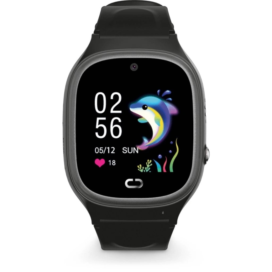 Aligator AW11BK - Reloj inteligente Watch Junior 2 450 mAh IP67 Wi‑Fi negro