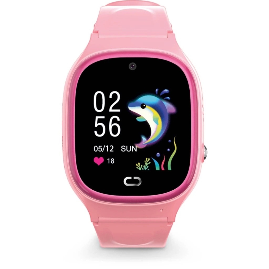 Aligator AW11PK - Reloj inteligente Watch Junior 2, 450 mAh, IP67, Wi-Fi, color rosa