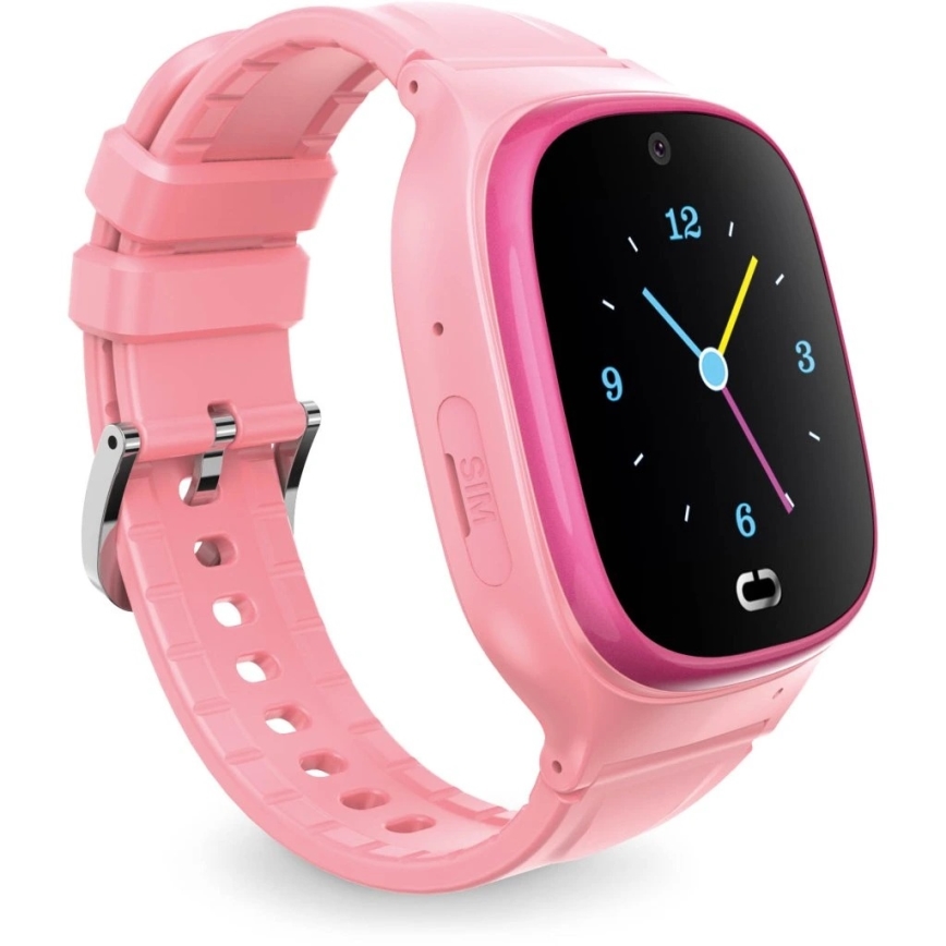 Aligator AW11PK - Reloj inteligente Watch Junior 2, 450 mAh, IP67, Wi-Fi, color rosa