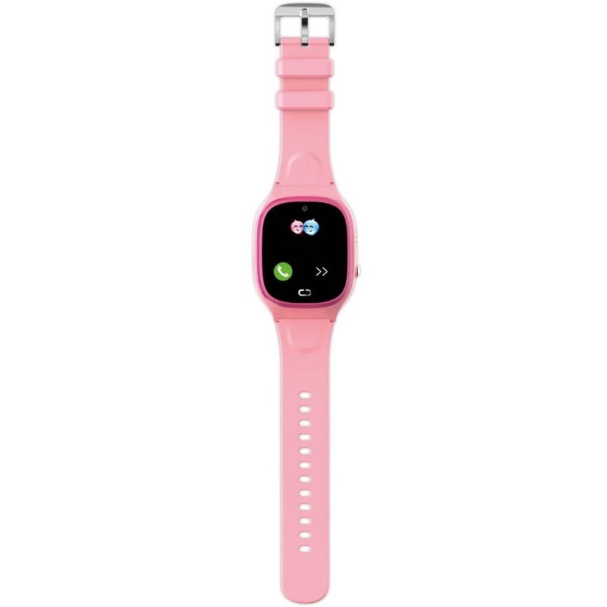 Aligator AW11PK - Reloj inteligente Watch Junior 2, 450 mAh, IP67, Wi-Fi, rosa